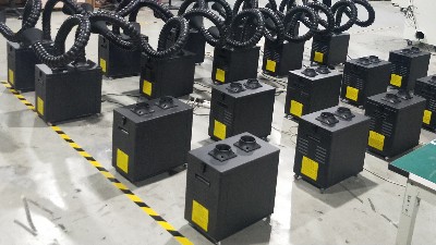執信環保科技,移動式收塵器,移動式集塵機,高效除塵！