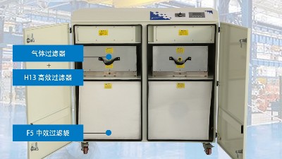 與煙霧過濾器時代共同進步，執信環保激光打標煙霧過濾器！